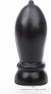 Hung System Rolling 24 cm - korek z systemem przyssawki, czarny Hung System
