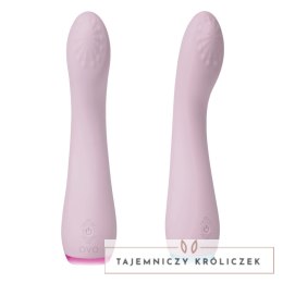 Ovo Ciana rożowy - urządzenie punktowe G, silikon, 9 programow, LED OVO