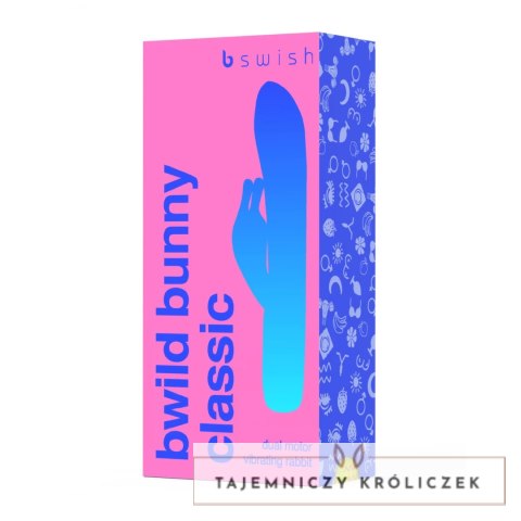 B Swish Bwild Classic Bunny Jade dwusilnikowy masażer wodoodporny B Swish