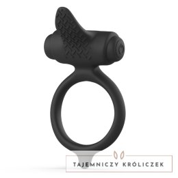 B Swish bcharmed Basic Black - silikonowy wodoodporny pierścień wibrujący B Swish