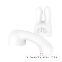 Bodywand Curve Accessory White - Zestaw końcowek wymiennych biały Bodywand