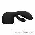 Bodywand Końcowka Rabbit Attachment Black silikonowa czarna Bodywand