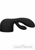 Bodywand Końcowka Rabbit Attachment Black silikonowa czarna Bodywand
