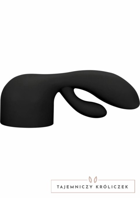 Bodywand Końcowka Rabbit Attachment Black silikonowa czarna Bodywand
