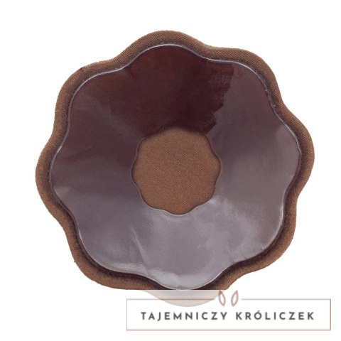 Bye Bra Osłonki Materiałowe Brązowe Jednorazowe One Size Bye Bra