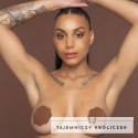 Bye Bra Osłonki Materiałowe Brązowe Jednorazowe One Size Bye Bra