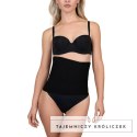 Bye Bra Pas Modelujący Talię Czarny 4m Uniwersalny Rozmiar Bye Bra