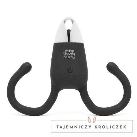 Fifty Shades of Grey Relentless Vibrations - bezprzewodowy system intymny USB czarny Fifty Shades of Grey