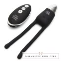 Fifty Shades of Grey Relentless Vibrations - bezprzewodowy system intymny USB czarny Fifty Shades of Grey