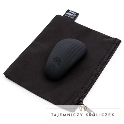Fifty Shades of Grey Sensation - kompaktowy masażer punktowy USB, czarny Fifty Shades of Grey