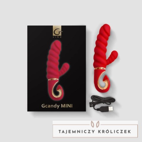 Gvibe Gcandy Mini Chilli Coral - dwusilnikowy model wodoodporny 19 cm Gvibe