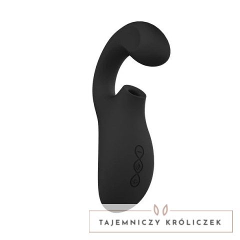 LELO Enigma Black - hybrydowy stymulator soniczny, 8 trybow, silikon Lelo