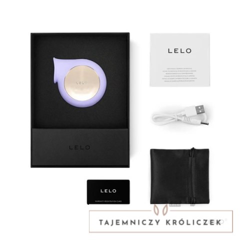 Lelo Sila Lilac - soniczny stymulator z szerokim zakresem intensywności Lelo