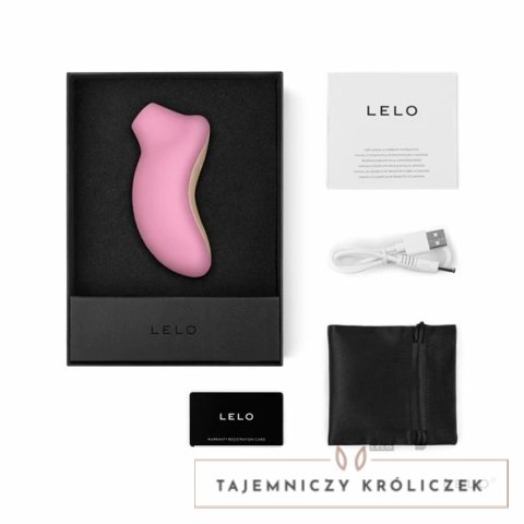 Lelo Sona Pink - Soniczny stymulator łechtaczki, 8 trybow, wodoodporny Lelo