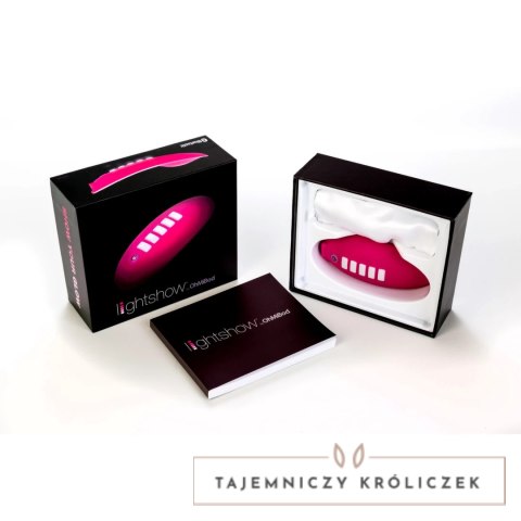 OhMiBod Lightshow - muzyczny masażer z LED, Bluetooth i WiFi, silikon OhMiBod