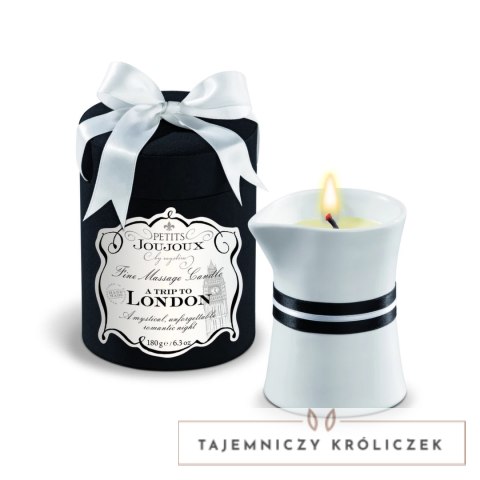 Petits Joujoux London świeca do masażu 180g rabarbar i ambra Petits Joujoux