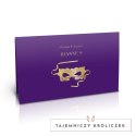 Rianne S Soiree Mask V Zouzou maska wenecka aksamitna czarna Rianne S