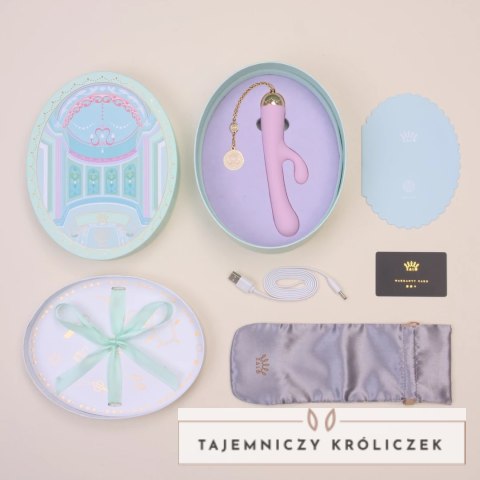 ZALO Ichigo Berry Violet - Model dwusilnikowy, silikon Softek, sterowanie aplikacją Zalo