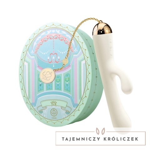 ZALO Ichigo Vanilla White - Elegancki model dwusilnikowy, silikon Softek Zalo