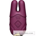ZALO Nave Velvet Purple - Wibrujące klipsy EasyClamp, silikon, pilot Zalo