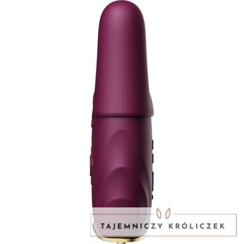 ZALO Nave Velvet Purple - Wibrujące klipsy EasyClamp, silikon, pilot Zalo
