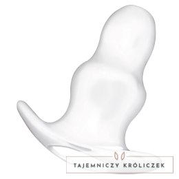 Addicted Toys Tunel Intymny Średni 9,5 cm Przezroczysty TPE Bezftalanowy ADDICTED