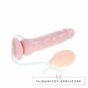 Baile Eros - Model z funkcją efektu wytrysku i przyssawką, 20 cm BAILE