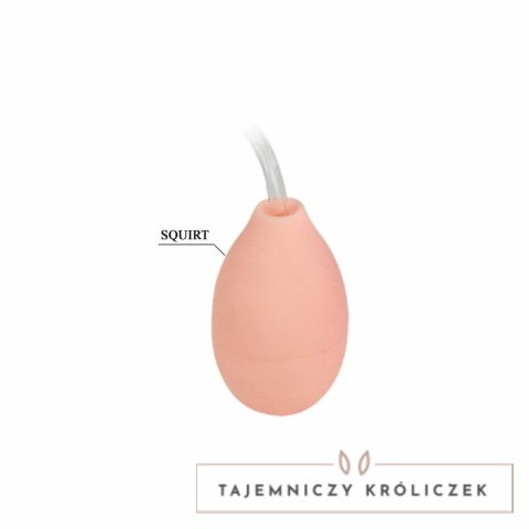 Baile Eros - Model z funkcją efektu wytrysku i przyssawką, 20 cm BAILE