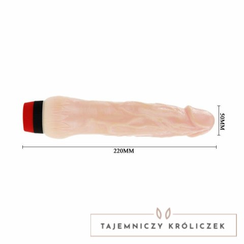 Baile Rockin Dong II - model wibrujący, elastyczny TPR, 21,5 cm BAILE
