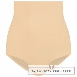 Bye Bra Figi bezszwowe Estilo beżowe L wysoki stan komfort BYE BRA