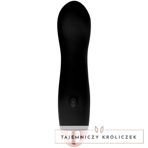 Dolce Vita Wibrator Akumulatorowy 7 Trybow Czarny Silikon 12,5cm DOLCE VITA