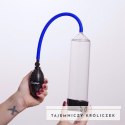 EasyToys Pompa Powietrzna z Gruszką Pomiarową Transparentna 22 cm Easytoys Men Only