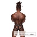 Espiral Galactica Jockstrap S/M z czarnym elastycznym pierścieniem Male Power