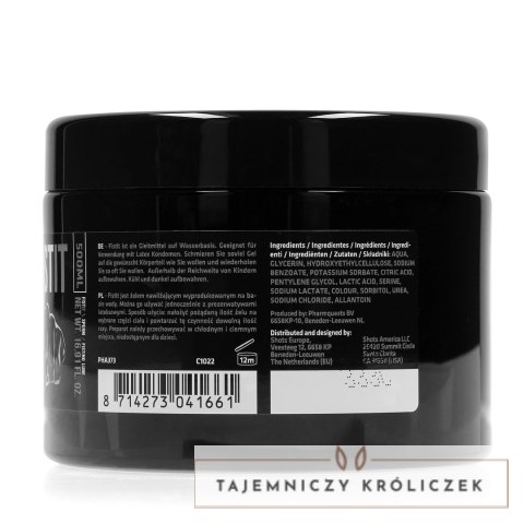 FistIt Sperm Lubricant 500 ml - wodna formuła imitująca konsystencję Fist It by Shots