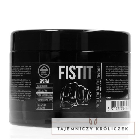 FistIt Sperm Lubricant 500 ml - wodna formuła imitująca konsystencję Fist It by Shots