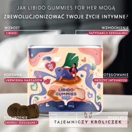 FitME Libido Gummies for Her 180g żelki dla kobiet, maca, Reishi, Ginkgo Fitme