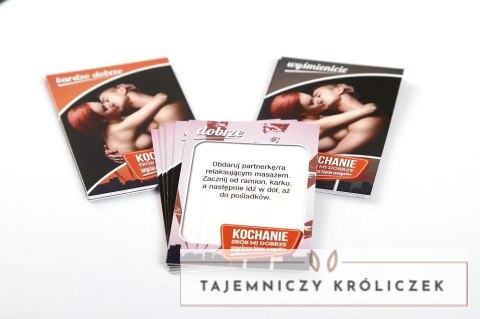 Grajmy Razem Kochanie Zrob Mi Dobrze - Gra Partnerska dla Par 31x22cm Kemis