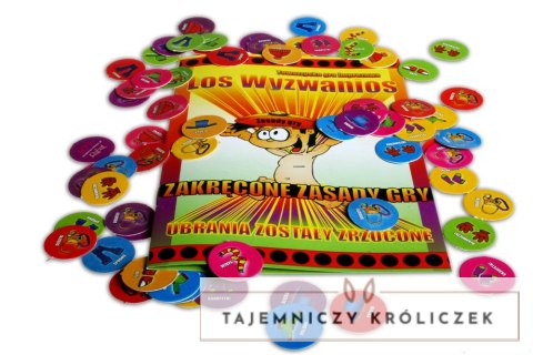Grajmy Razem Los Wyzwanios Gra Imprezowa Towarzyska Rozbierana 17x13cm Kemis