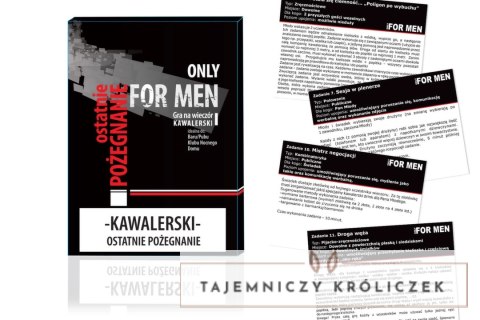 Grajmy Razem Ostatnie Pożegnanie - Gra Imprezowa na Wieczor Kawalerski 12 zadań Kemis