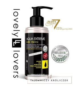 Lovely Lovers AQUA EXTREME Lube 150ml - Wodny Żel Intymny, Gęsty, Wydajny Lovely Lovers