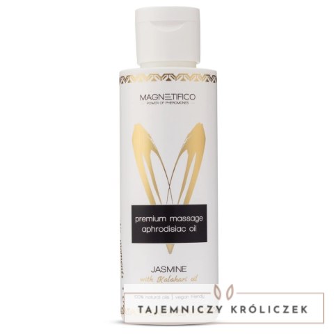 MAGNETIFICO Olejek do Masażu Jaśminowy 100ml Szklany Flakon Premium Magnetifico