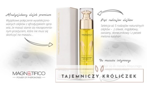 MAGNETIFICO Olejek do Masażu PREMIUM Orientalny 50ml Szklany Flakon Magnetifico