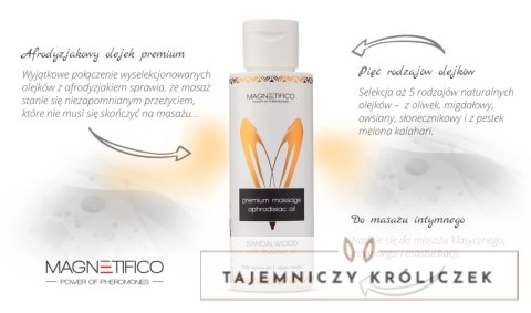 MAGNETIFICO Olejek do masażu Sandalwood 100ml - naturalna kompozycja Magnetifico