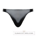 Male Power Liquid Onyx 2.0 Bong Thong S/M Czarny Wetlook Male Power