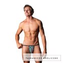 Male Power Uplift Jock z regulacją, pasek z pierścieniem silikonowym, multikolor Male Power