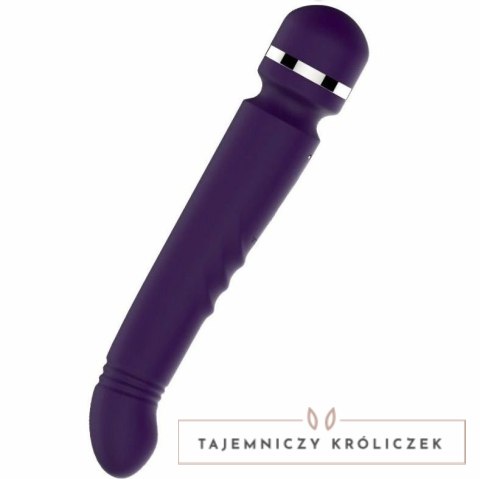Nalone Yoni - dwugłowicowy masażer silikonowy 23 cm, 7 trybow NALONE