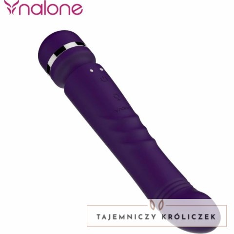Nalone Yoni - dwugłowicowy masażer silikonowy 23 cm, 7 trybow NALONE