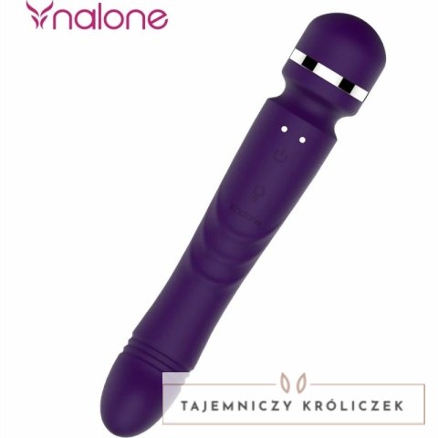 Nalone Yoni - dwugłowicowy masażer silikonowy 23 cm, 7 trybow NALONE