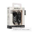Shots VibraPlay Bullet - Model z pilotem, 10 trybow, czarny Shots Toys