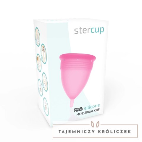Stercup Kubeczek Menstruacyjny S Silikonowy Rożowy FDA STERCUP
